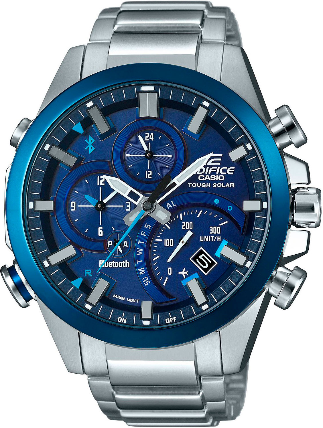 Casio Edifice EQB-500DB-2A Casio Edifice EQB-500DB-2AНаручные часы<br>Японские часы Casio Edifice EQB-500DB-2A<br><br>Пол: Мужские<br>Страна-производитель: Япония<br>Механизм: Кварцевый<br>Материал корпуса: Сталь<br>Материал ремня/браслета: Сталь<br>Водозащита, диапазон: None<br>Стекло: Минеральное<br>Толщина корпуса: 14 мм<br>Стиль: None