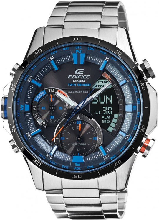 Casio Edifice ERA-300DB-1A2 Casio Edifice ERA-300DB-1A2Наручные часы<br>Японские часы Casio Edifice ERA-300DB-1A2<br><br>Пол: Мужские<br>Страна-производитель: Япония<br>Механизм: Кварцевый<br>Материал корпуса: Сталь<br>Материал ремня/браслета: Сталь<br>Водозащита, диапазон: None<br>Стекло: Минеральное<br>Толщина корпуса: 13,4 мм<br>Стиль: None