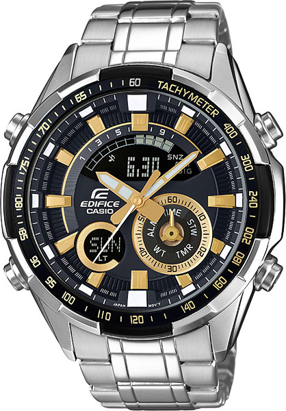 Casio Edifice ERA-600D-1A9 Casio Edifice ERA-600D-1A9Наручные часы<br>Японские часы Casio Edifice ERA-600D-1A9<br><br>Пол: Мужские<br>Страна-производитель: Япония<br>Механизм: Кварцевый<br>Материал корпуса: Сталь<br>Материал ремня/браслета: Сталь<br>Водозащита, диапазон: None<br>Стекло: Минеральное<br>Толщина корпуса: 13,2мм<br>Стиль: None
