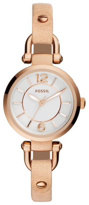 Fossil Georgia ES3745 Fossil Georgia ES3745Наручные часы<br>Американские часы Fossil Georgia ES3745<br><br>Пол: Женские<br>Страна-производитель: США<br>Механизм: Кварцевый<br>Материал корпуса: Сталь<br>Материал ремня/браслета: Кожа<br>Водозащита, диапазон: None<br>Стекло: Минеральное<br>Толщина корпуса: None<br>Стиль: None
