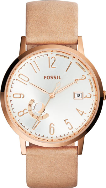 Fossil Vintage Muse ES3751 Fossil Vintage Muse ES3751Наручные часы<br>Американские часы Fossil Vintage Muse ES3751<br><br>Пол: Женские<br>Страна-производитель: США<br>Механизм: Кварцевый<br>Материал корпуса: Сталь<br>Материал ремня/браслета: Кожа<br>Водозащита, диапазон: None<br>Стекло: None<br>Толщина корпуса: 10 мм<br>Стиль: None