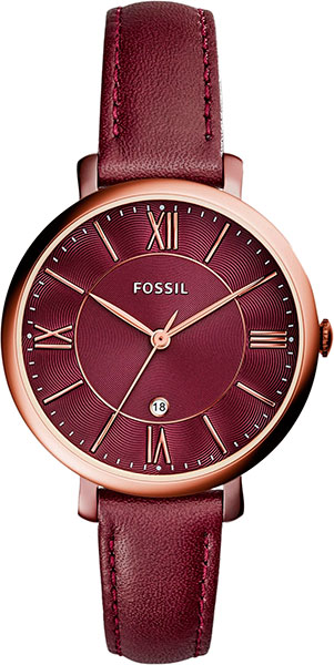 Fossil Jacqueline ES4099 Fossil Jacqueline ES4099Наручные часы<br>Американские часы Fossil Jacqueline ES4099<br><br>Пол: Женские<br>Страна-производитель: США<br>Механизм: Кварцевый<br>Материал корпуса: Сталь<br>Материал ремня/браслета: Кожа<br>Водозащита, диапазон: None<br>Стекло: Минеральное<br>Толщина корпуса: 8 мм<br>Стиль: None
