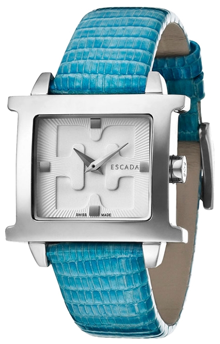 Escada Estelle II E2030061 Escada Estelle II E2030061Наручные часы<br>Швейцарские часы Escada Estelle II E2030061<br><br>Пол: Женские<br>Страна-производитель: Швейцария<br>Механизм: Кварцевый<br>Материал корпуса: Сталь<br>Материал ремня/браслета: Кожа<br>Водозащита, диапазон: 20 - 100 м<br>Стекло: Минеральное<br>Толщина корпуса: 8 мм<br>Стиль: Мода
