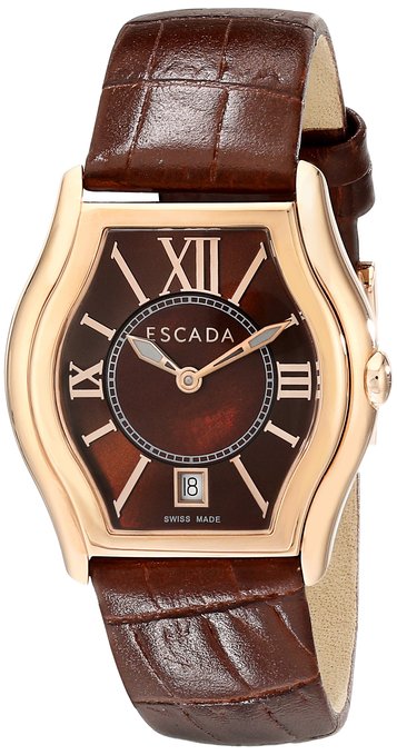 Escada Grace E3730033 Escada Grace E3730033Наручные часы<br>Швейцарские часы Escada Grace E3730033<br><br>Пол: Женские<br>Страна-производитель: Швейцария<br>Механизм: Кварцевый<br>Материал корпуса: Сталь<br>Материал ремня/браслета: Кожа<br>Водозащита, диапазон: 20 - 100 м<br>Стекло: Минеральное<br>Толщина корпуса: 7 мм<br>Стиль: Классика