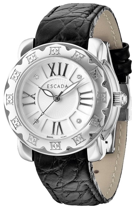 Escada Madison E4060011 Escada Madison E4060011Наручные часы<br>Швейцарские часы Escada Madison E4060011<br><br>Пол: Женские<br>Страна-производитель: Швейцария<br>Механизм: Кварцевый<br>Материал корпуса: Сталь<br>Материал ремня/браслета: Кожа<br>Водозащита, диапазон: 20 - 100 м<br>Стекло: Минеральное<br>Толщина корпуса: None<br>Стиль: Мода