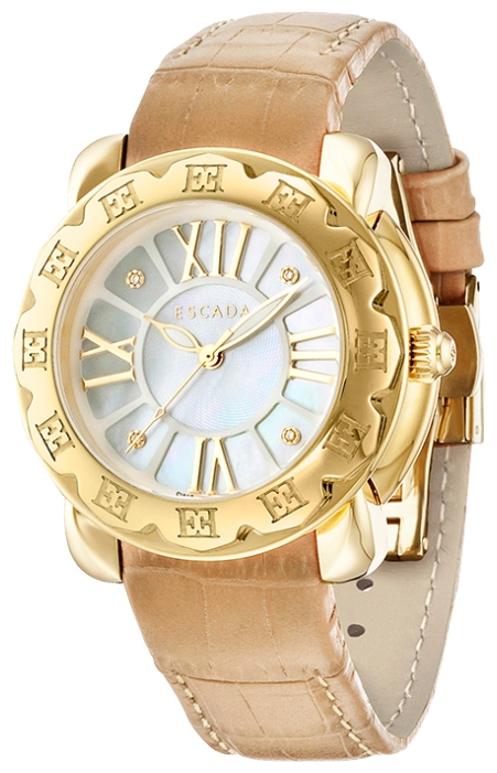 Escada Madison E4060022 Escada Madison E4060022Наручные часы<br>Швейцарские часы Escada Madison E4060022<br><br>Пол: Женские<br>Страна-производитель: Швейцария<br>Механизм: Кварцевый<br>Материал корпуса: Сталь<br>Материал ремня/браслета: Кожа<br>Водозащита, диапазон: 20 - 100 м<br>Стекло: Минеральное<br>Толщина корпуса: None<br>Стиль: Мода