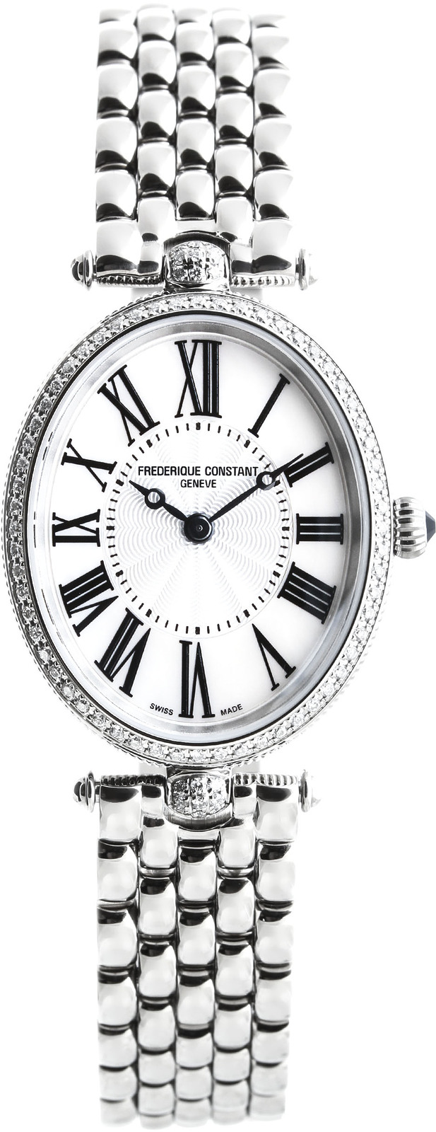 Frederique Constant Art Deco FC-200MPW2VD6B Frederique Constant Art Deco FC-200MPW2VD6BНаручные часы<br>Швейцарские часы Frederique Constant Art Deco FC-200MPW2VD6B<br><br>Пол: Женские<br>Страна-производитель: Швейцария<br>Механизм: Кварцевый<br>Материал корпуса: Сталь<br>Материал ремня/браслета: Сталь<br>Водозащита, диапазон: 20 - 100 м<br>Стекло: Сапфировое<br>Толщина корпуса: 7 мм<br>Стиль: Классика
