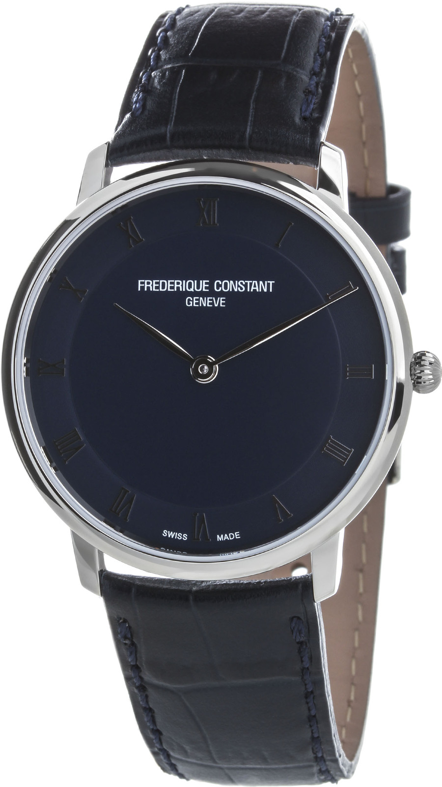 Frederique Constant SlimLine FC-200RN5S36 Frederique Constant SlimLine FC-200RN5S36Наручные часы<br>Швейцарские часы Frederique Constant SlimLine FC-200RN5S36<br><br>Пол: Мужские<br>Страна-производитель: Швейцария<br>Механизм: Кварцевый<br>Материал корпуса: Сталь<br>Материал ремня/браслета: Кожа<br>Водозащита, диапазон: None<br>Стекло: Сапфировое<br>Толщина корпуса: 5 мм<br>Стиль: None