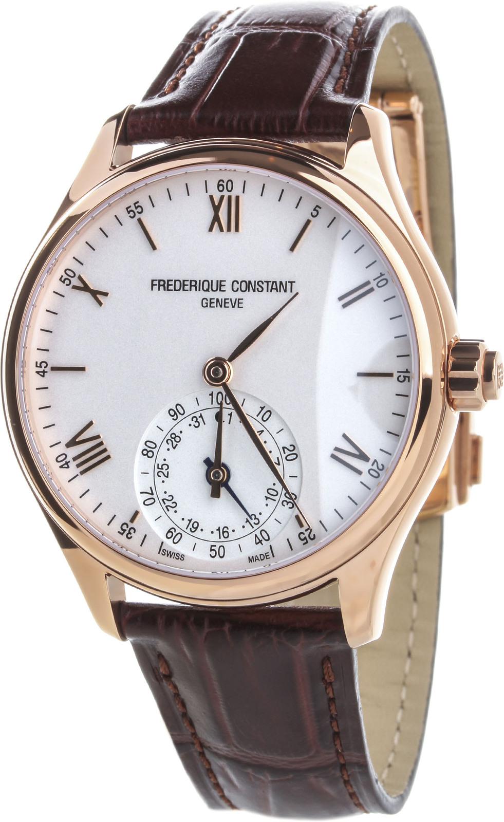 Frederique Constant FC-285V5B4 Frederique Constant FC-285V5B4Наручные часы<br>Швейцарские часы Frederique Constant Horological Smartwatch FC-285V5B4 Horological Smartwatch. Смарт-часы. В моделях Horological Smartwatch швейцарская часовая компания Frederique Constant сумела удачно объединить дух и стиль настоящих швейцарских часов и ультрасовременные интерактивные возможности компьютерных технологий. Синхронизация со смартфоном. Приложения iOS и Android в виде простых и удобных графиков отображают информацию о том, сколько времени человек затратил на сон и активную деятельность на протяжении дня, недели и месяца. Синяя стрелка на индикаторе у 6-часовой отметки днем показывает дату, а ночью, когда вы спите, останавливается у изображения луны. Стальная стрелка индикатора демонстрирует уровень вашей физической активности или заданный режим сна. Часы поддерживают следующие функции: контроль физической активности MotionX, контроль сна Sleeptracker, будильник по фазам сна, извещения Get-Active и «умный» тренер.<br><br>Пол: Мужские<br>Страна-производитель: Швейцария<br>Механизм: Кварцевый<br>Материал корпуса: Сталь<br>Материал ремня/браслета: Кожа<br>Водозащита, диапазон: 30 - 60 м<br>Стекло: Сапфировое<br>Толщина корпуса: 13,35 мм<br>Стиль: Классика