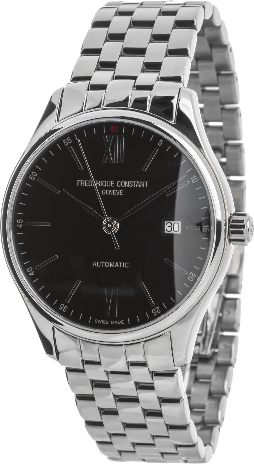 Frederique Constant Classics Index FC-303BN5B6B Frederique Constant Classics Index FC-303BN5B6BНаручные часы<br>Швейцарские часы Frederique Constant Classics Index FC-303BN5B6B Часы принадежат коллекции Classics Index . Это великолепные мужские часы. Материал корпуса часов — сталь. Циферблат часов защищает сапфировое стекло. Водозащита этой модели 50 м. Основной цвет циферблата черный. Из основных функций на циферблате представлены: часы, минуты, секунды. В этих часах используются такие усложнения как дата, . Диаметр корпуса данной модели 40мм.<br><br>Пол: Мужские<br>Страна-производитель: Швейцария<br>Механизм: Механический<br>Материал корпуса: Сталь<br>Материал ремня/браслета: Сталь<br>Водозащита, диапазон: 20 - 100 м<br>Стекло: Сапфировое<br>Толщина корпуса: None<br>Стиль: Классика