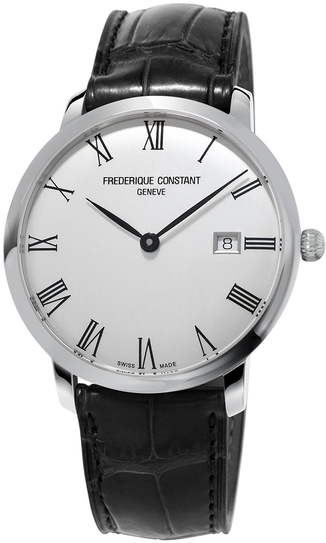 Frederique Constant SlimLine Automatic FC-306MR4S6 Frederique Constant SlimLine Automatic FC-306MR4S6Наручные часы<br>Швейцарские часы Frederique Constant SlimLine Automatic FC-306MR4S6<br><br>Пол: Мужские<br>Страна-производитель: Швейцария<br>Механизм: Механический<br>Материал корпуса: Сталь<br>Материал ремня/браслета: Кожа<br>Водозащита, диапазон: None<br>Стекло: Сапфировое<br>Толщина корпуса: 7 мм<br>Стиль: None