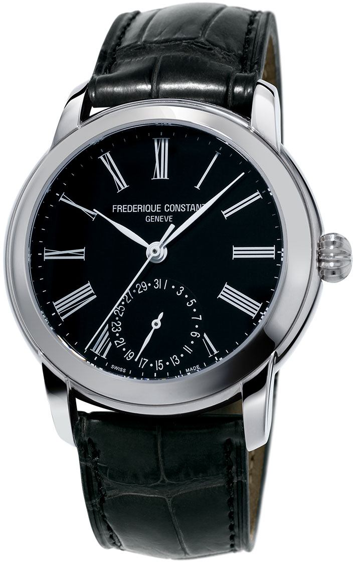 Frederique Constant Manufacture Classics FC-710MB4H6 Frederique Constant Manufacture Classics FC-710MB4H6Наручные часы<br>Швейцарские часы Frederique Constant Manufacture Classics FC-710MB4H6<br><br>Пол: Мужские<br>Страна-производитель: Швейцария<br>Механизм: Механический<br>Материал корпуса: Сталь<br>Материал ремня/браслета: Кожа<br>Водозащита, диапазон: None<br>Стекло: Сапфировое<br>Толщина корпуса: 11,5 мм<br>Стиль: None