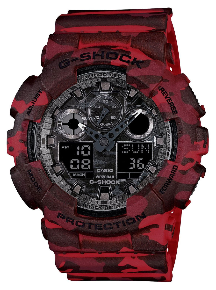 Casio G-shock G-Classic GA-100CM-4A Casio G-shock G-Classic GA-100CM-4AНаручные часы<br>Японские часы Casio G-shock G-Classic GA-100CM-4A<br><br>Пол: Мужские<br>Страна-производитель: Япония<br>Механизм: Кварцевый<br>Материал корпуса: Пластик<br>Материал ремня/браслета: Пластик<br>Водозащита, диапазон: None<br>Стекло: Минеральное<br>Толщина корпуса: 16,9 мм<br>Стиль: None