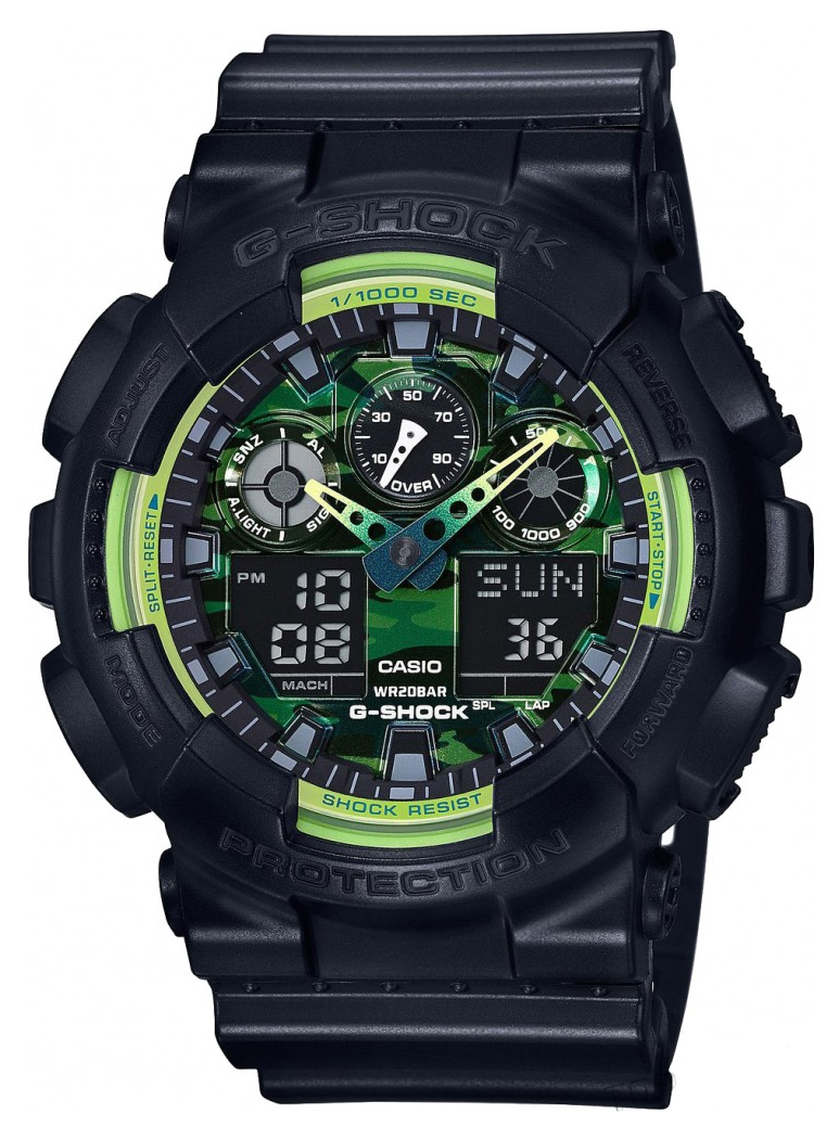 Casio G-shock G-Specials GA-100LY-1A Casio G-shock G-Specials GA-100LY-1AНаручные часы<br>Японские часы Casio G-shock G-Specials GA-100LY-1A<br><br>Пол: Мужские<br>Страна-производитель: Япония<br>Механизм: Кварцевый<br>Материал корпуса: Пластик<br>Материал ремня/браслета: Пластик<br>Водозащита, диапазон: None<br>Стекло: Минеральное<br>Толщина корпуса: 16,9 мм<br>Стиль: None