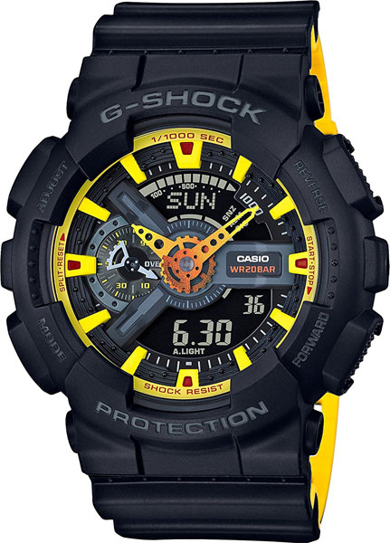 Casio G-shock GA-110BY-1A Casio G-shock GA-110BY-1AНаручные часы<br>Японские часы Casio G-shock GA-110BY-1A <br><br>Пол: Мужские<br>Страна-производитель: Япония<br>Механизм: Кварцевый<br>Материал корпуса: Пластик<br>Материал ремня/браслета: Пластик<br>Водозащита, диапазон: None<br>Стекло: Минеральное<br>Толщина корпуса: 16,9 мм<br>Стиль: None
