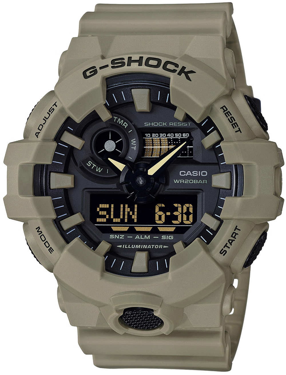 все цены на Casio G-shock GA-700UC-5A онлайн