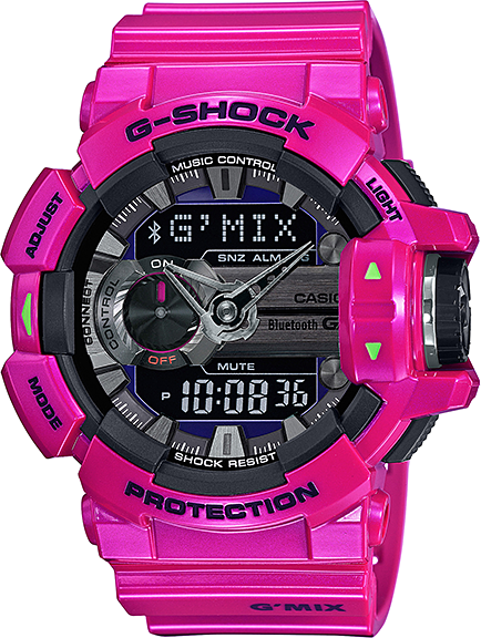 Casio G-shock GMIX GBA-400-4C Casio G-shock GMIX GBA-400-4CНаручные часы<br>Японские часы Casio G-shock GMIX GBA-400-4C<br><br>Пол: Мужские<br>Страна-производитель: Япония<br>Механизм: Кварцевый<br>Материал корпуса: Пластик<br>Материал ремня/браслета: Каучук<br>Водозащита, диапазон: None<br>Стекло: Минеральное<br>Толщина корпуса: 18,3 мм<br>Стиль: None