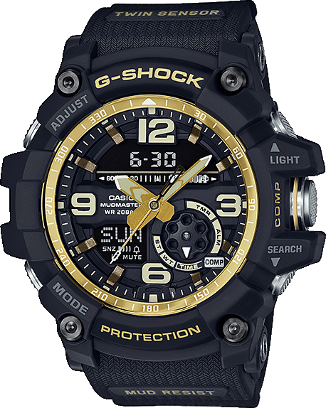 Casio G-shock Mudmaster GG-1000GB-1A Casio G-shock Mudmaster GG-1000GB-1AНаручные часы<br>Японские часы Casio G-shock Mudmaster GG-1000GB-1A<br><br>Пол: Мужские<br>Страна-производитель: Япония<br>Механизм: Кварцевый<br>Материал корпуса: Сталь+пластик<br>Материал ремня/браслета: Каучук<br>Водозащита, диапазон: None<br>Стекло: Минеральное<br>Толщина корпуса: 17,1 мм<br>Стиль: None