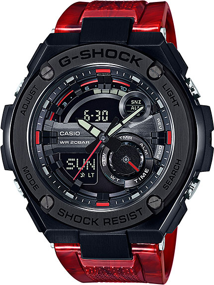 Casio G-shock GST-210M-4A Casio G-shock GST-210M-4AНаручные часы<br>Японские часы Casio G-shock GST-210M-4A<br><br>Пол: Мужские<br>Страна-производитель: Япония<br>Механизм: Кварцевый<br>Материал корпуса: Сталь<br>Материал ремня/браслета: Пластик<br>Водозащита, диапазон: None<br>Стекло: Минеральное<br>Толщина корпуса: 16,1 мм<br>Стиль: None