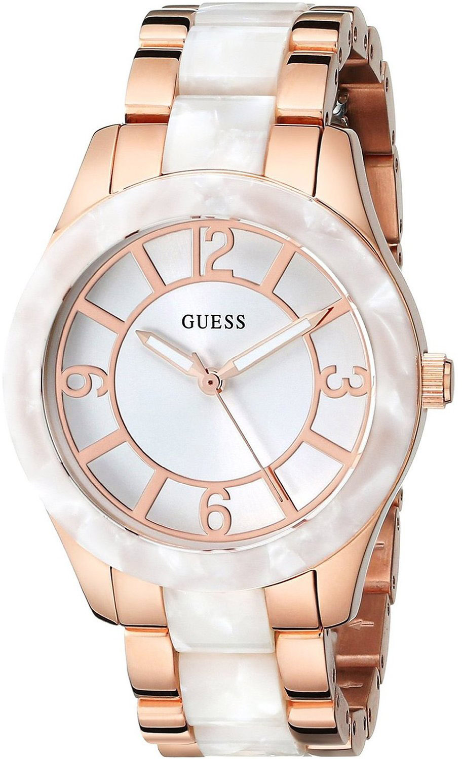 Guess Sport Steel W0074L2 Guess Sport Steel W0074L2Наручные часы<br>Американские часы Guess Sport Steel W0074L2<br><br>Пол: Женские<br>Страна-производитель: США<br>Механизм: Кварцевый<br>Материал корпуса: Сталь<br>Материал ремня/браслета: Сталь+пластик<br>Водозащита, диапазон: 20 - 100 м<br>Стекло: Минеральное<br>Толщина корпуса: 10 мм<br>Стиль: Классика