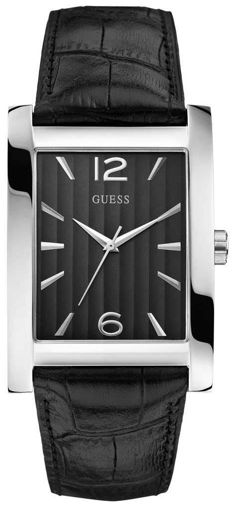 Guess Dress Steel W0372G1 Guess Dress Steel W0372G1Наручные часы<br>Американские часы Guess Dress Steel W0372G1<br><br>Пол: Мужские<br>Страна-производитель: США<br>Механизм: Кварцевый<br>Материал корпуса: Сталь<br>Материал ремня/браслета: Кожа<br>Водозащита, диапазон: 20 - 100 м<br>Стекло: Минеральное<br>Толщина корпуса: None<br>Стиль: Классика