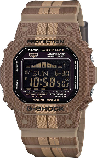Casio G-shock GWX-5600WB-5E Casio G-shock GWX-5600WB-5EНаручные часы<br>Японские часы Casio G-shock GWX-5600WB-5E<br><br>Пол: Мужские<br>Страна-производитель: Япония<br>Механизм: Кварцевый<br>Материал корпуса: Пластик<br>Материал ремня/браслета: Пластик<br>Водозащита, диапазон: None<br>Стекло: Минеральное<br>Толщина корпуса: 13,4 мм<br>Стиль: None