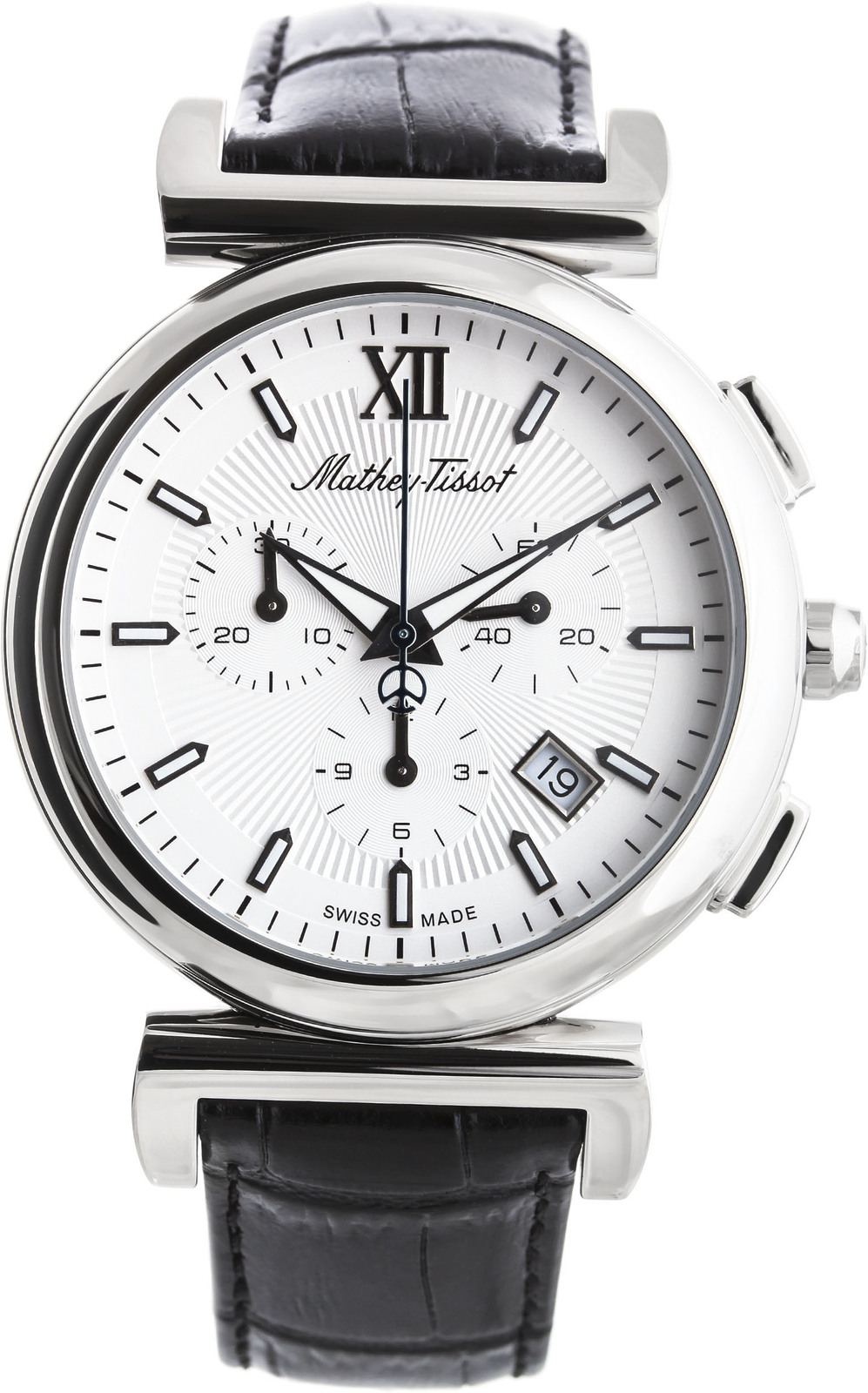 Mathey-Tissot Elegance H410CHALI Mathey-Tissot Elegance H410CHALIНаручные часы<br>Швейцарские часы Mathey-Tissot Elegance H410CHALI<br><br>Пол: Мужские<br>Страна-производитель: Швейцария<br>Механизм: Кварцевый<br>Материал корпуса: Сталь<br>Материал ремня/браслета: Кожа<br>Водозащита, диапазон: None<br>Стекло: Сапфировое<br>Толщина корпуса: 10 мм<br>Стиль: None