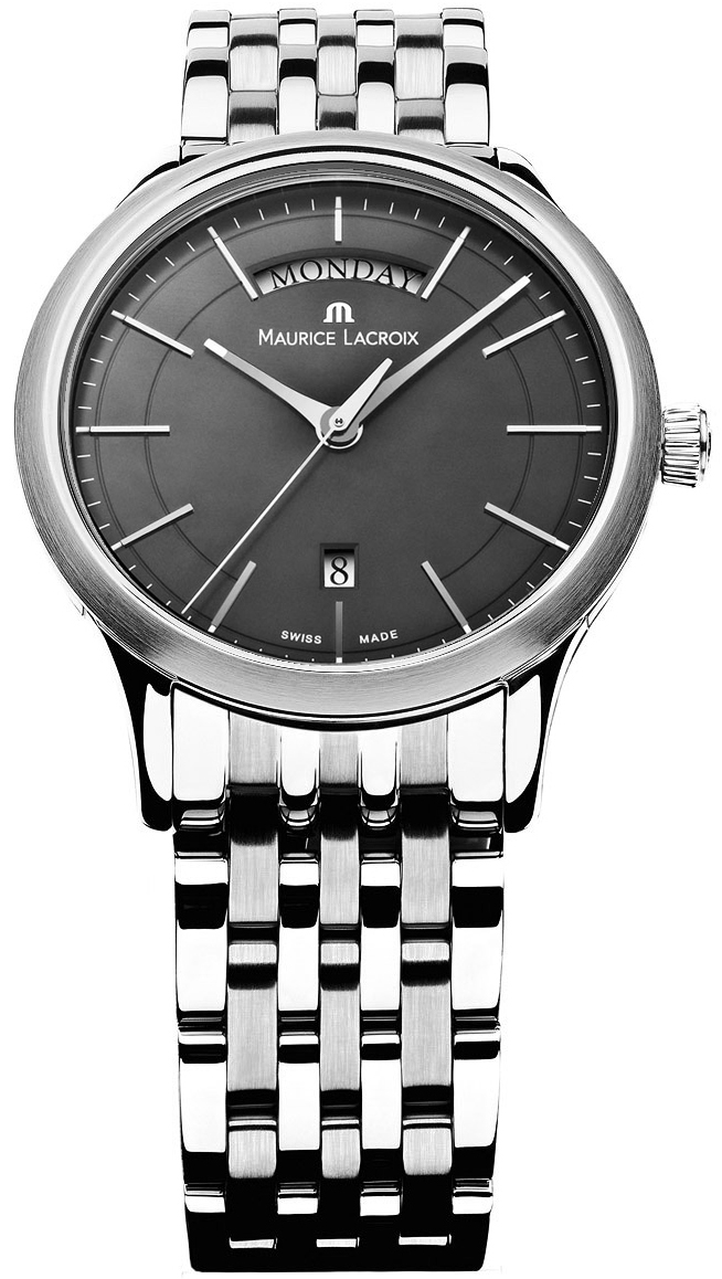 Maurice Lacroix Les Classiques LC1007-SS002-330 Maurice Lacroix Les Classiques LC1007-SS002-330Наручные часы<br>Швейцарские часы Maurice Lacroix Les Classiques LC1007-SS002-330<br><br>Пол: Мужские<br>Страна-производитель: Швейцария<br>Механизм: Кварцевый<br>Материал корпуса: Сталь<br>Материал ремня/браслета: Сталь<br>Водозащита, диапазон: 20 - 100 м<br>Стекло: Сапфировое<br>Толщина корпуса: None<br>Стиль: Классика