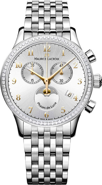 Maurice Lacroix Les Classiques LC1087-SD502-121-1 Maurice Lacroix Les Classiques LC1087-SD502-121-1Наручные часы<br>Швейцарские часы Maurice Lacroix Les Classiques LC1087-SD502-121-1<br><br>Пол: Женские<br>Страна-производитель: Швейцария<br>Механизм: Кварцевый<br>Материал корпуса: Сталь<br>Материал ремня/браслета: Сталь<br>Водозащита, диапазон: None<br>Стекло: Сапфировое<br>Толщина корпуса: None<br>Стиль: None