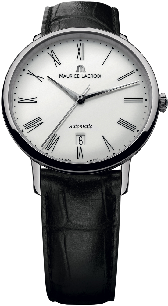 Maurice Lacroix Les Classiques LC6067-SS001-110 Maurice Lacroix Les Classiques LC6067-SS001-110Наручные часы<br>Швейцарские часы Maurice Lacroix Les Classiques LC6067-SS001-110 Часы входят в модельный ряд коллекции Les Classiques. Это модные Мужские часы. Материал корпуса часов — Сталь. Ремень — Кожа. В этой модели стоит Сапфировое стекло. Водозащита этой модели 30 м.<br><br>Пол: Мужские<br>Страна-производитель: Швейцария<br>Механизм: Механический<br>Материал корпуса: Сталь<br>Материал ремня/браслета: Кожа<br>Водозащита, диапазон: 20 - 100 м<br>Стекло: Сапфировое<br>Толщина корпуса: None<br>Стиль: None