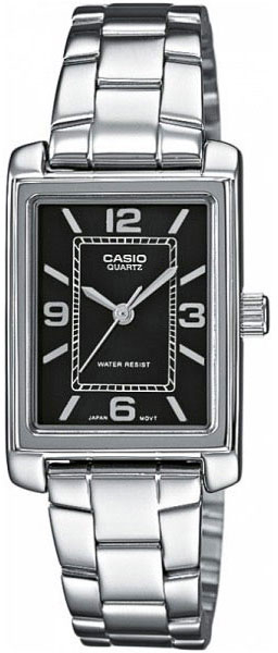 Casio LTP-1234PD-1A Casio LTP-1234PD-1AНаручные часы<br>Японские часы Casio LTP-1234PD-1A<br><br>Пол: Женские<br>Страна-производитель: Япония<br>Механизм: Кварцевый<br>Материал корпуса: Сталь<br>Материал ремня/браслета: Сталь<br>Водозащита, диапазон: None<br>Стекло: Минеральное<br>Толщина корпуса: 7,4 мм<br>Стиль: None