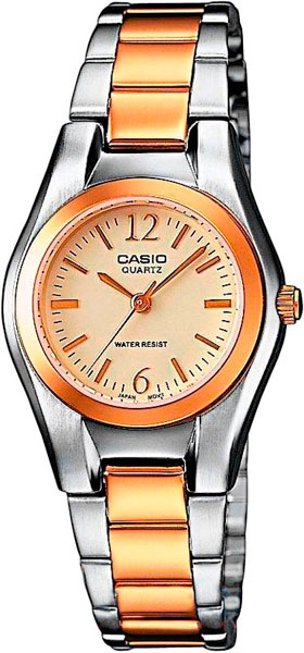 Casio LTP-1280PSG-9A Casio LTP-1280PSG-9AНаручные часы<br>Японские часы Casio LTP-1280PSG-9A<br><br>Пол: Женские<br>Страна-производитель: Япония<br>Механизм: Кварцевый<br>Материал корпуса: Сталь<br>Материал ремня/браслета: Сталь<br>Водозащита, диапазон: None<br>Стекло: Минеральное<br>Толщина корпуса: 7,6 мм<br>Стиль: None
