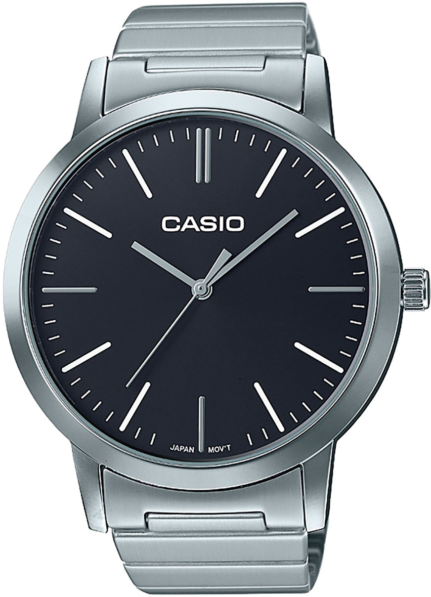 Casio LTP-E118D-1A Casio LTP-E118D-1AНаручные часы<br>Японские часы Casio LTP-E118D-1A<br><br>Пол: Женские<br>Страна-производитель: Япония<br>Механизм: Кварцевый<br>Материал корпуса: Сталь<br>Материал ремня/браслета: Сталь<br>Водозащита, диапазон: None<br>Стекло: Минеральное<br>Толщина корпуса: 8,8 мм<br>Стиль: None