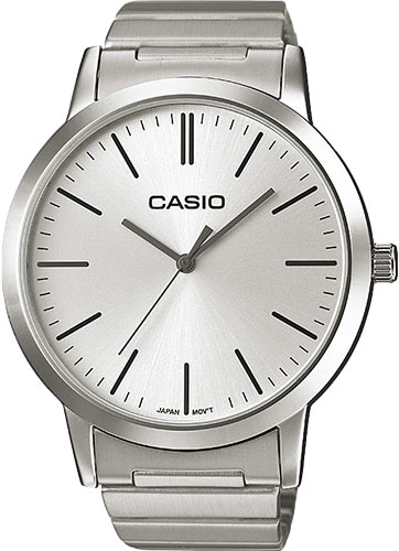Casio LTP-E118D-7A Casio LTP-E118D-7AНаручные часы<br>Японские часы Casio LTP-E118D-7A<br><br>Пол: Женские<br>Страна-производитель: Япония<br>Механизм: Кварцевый<br>Материал корпуса: Сталь<br>Материал ремня/браслета: Сталь<br>Водозащита, диапазон: None<br>Стекло: Минеральное<br>Толщина корпуса: 8,8 мм<br>Стиль: None