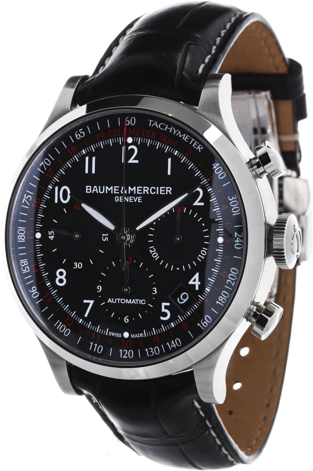 Baume&Mercier Capeland MOA10065 Baume&Mercier Capeland MOA10065Наручные часы<br>Швейцарские часы Baume&Mercier Capeland MOA10065Данная модель входит в коллекцию Capeland. Это великолепные Мужские часы. Материал корпуса часов — Сталь. Ремень — Кожа. В этой модели стоит Сапфировое стекло. Водозащита этих часов 50 м.<br><br>Пол: Мужские<br>Страна-производитель: Швейцария<br>Механизм: Механический<br>Материал корпуса: Сталь<br>Материал ремня/браслета: Кожа<br>Водозащита, диапазон: 20 - 100 м<br>Стекло: Сапфировое<br>Толщина корпуса: None<br>Стиль: None