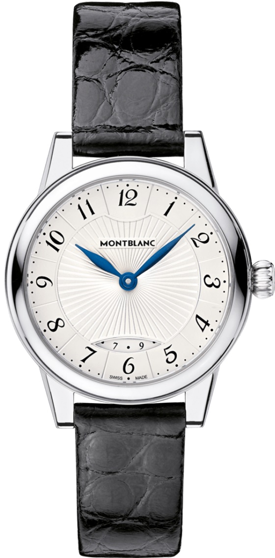 Montblanc Boheme 111206 Montblanc Boheme 111206Наручные часы<br>Швейцарские часы Montblanc Boheme 111206<br><br>Пол: Женские<br>Страна-производитель: Швейцария<br>Механизм: Кварцевый<br>Материал корпуса: Сталь<br>Материал ремня/браслета: Кожа<br>Водозащита, диапазон: 20 - 100 м<br>Стекло: Сапфировое<br>Толщина корпуса: 6.8 мм<br>Стиль: Классика