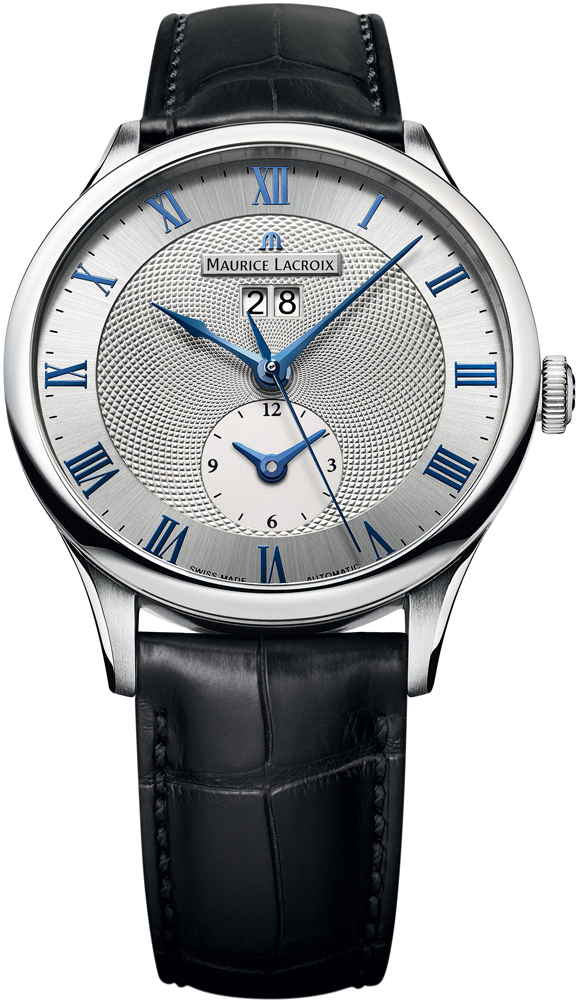 Maurice Lacroix Masterpiece Tradition Date GMT MP6707-SS001-110-1 Maurice Lacroix Masterpiece Tradition Date GMT MP6707-SS001-110-1Наручные часы<br>Швейцарские часы Maurice Lacroix Masterpiece Tradition Date GMT MP6707-SS001-110-1<br><br>Пол: Мужские<br>Страна-производитель: Швейцария<br>Механизм: Механический<br>Материал корпуса: Сталь<br>Материал ремня/браслета: Кожа<br>Водозащита, диапазон: None<br>Стекло: Сапфировое<br>Толщина корпуса: None<br>Стиль: None