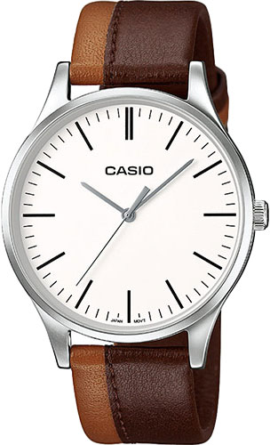 Casio MTP-E133L-5E Casio MTP-E133L-5EНаручные часы<br>Японские часы Casio MTP-E133L-5E<br><br>Пол: Мужские<br>Страна-производитель: Япония<br>Механизм: Кварцевый<br>Материал корпуса: Сталь<br>Материал ремня/браслета: Кожа<br>Водозащита, диапазон: None<br>Стекло: Минеральное<br>Толщина корпуса: 7,4 мм<br>Стиль: None