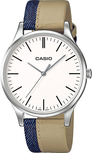 Casio MTP-E133L-7E Casio MTP-E133L-7EНаручные часы<br>Японские часы Casio MTP-E133L-7E<br><br>Пол: Мужские<br>Страна-производитель: Япония<br>Механизм: Кварцевый<br>Материал корпуса: Сталь<br>Материал ремня/браслета: Кожа+текстиль<br>Водозащита, диапазон: None<br>Стекло: Минеральное<br>Толщина корпуса: 7,4 мм<br>Стиль: None