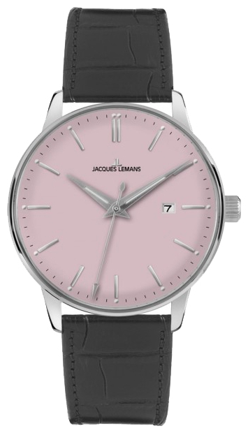 Jacques Lemans Classic N-213F Jacques Lemans Classic N-213FНаручные часы<br>Австрийские часы Jacques Lemans Classic N-213F<br><br>Пол: Мужские<br>Страна-производитель: Австрия<br>Механизм: Кварцевый<br>Материал корпуса: Сталь<br>Материал ремня/браслета: Кожа<br>Водозащита, диапазон: None<br>Стекло: Пластиковое<br>Толщина корпуса: None<br>Стиль: None