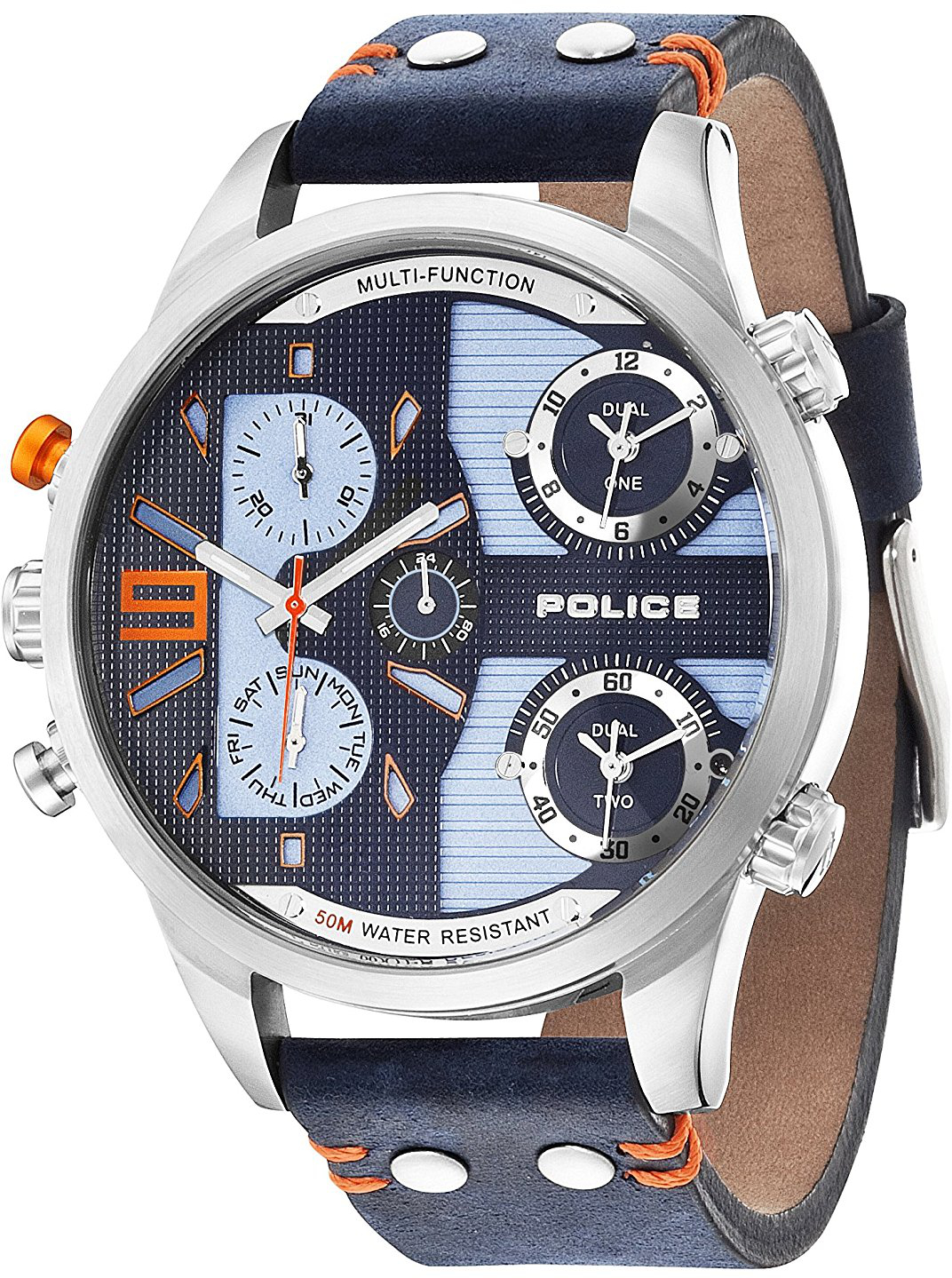 Police Copperhead PL.14374JS/03 Police Copperhead PL.14374JS/03Наручные часы<br>Итальянские часы Police Copperhead PL.14374JS/03<br><br>Пол: Мужские<br>Страна-производитель: Италия<br>Механизм: Кварцевый<br>Материал корпуса: Сталь<br>Материал ремня/браслета: Кожа<br>Водозащита, диапазон: None<br>Стекло: Минеральное<br>Толщина корпуса: None<br>Стиль: None