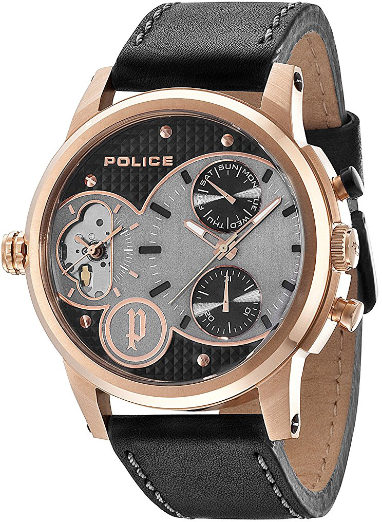 Police Diamondback PL.14376JSR/02 Police Diamondback PL.14376JSR/02Наручные часы<br>Итальянские часы Police Diamondback PL.14376JSR/02<br><br>Пол: Мужские<br>Страна-производитель: Италия<br>Механизм: Кварцевый<br>Материал корпуса: Сталь<br>Материал ремня/браслета: Кожа<br>Водозащита, диапазон: None<br>Стекло: Минеральное<br>Толщина корпуса: None<br>Стиль: None