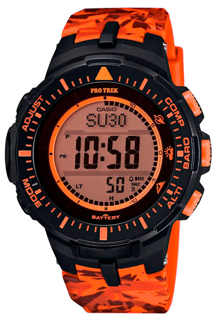 Casio Pro Trek PRG-300CM-4E Casio Pro Trek PRG-300CM-4EНаручные часы<br>Японские часы Casio Pro Trek PRG-300CM-4E<br><br>Пол: Мужские<br>Страна-производитель: Япония<br>Механизм: Кварцевый<br>Материал корпуса: Пластик<br>Материал ремня/браслета: Пластик<br>Водозащита, диапазон: None<br>Стекло: Минеральное<br>Толщина корпуса: 12,6 мм<br>Стиль: None