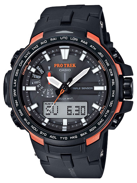 Casio Pro Trek PRW-6100Y-1E Casio Pro Trek PRW-6100Y-1EНаручные часы<br>Японские часы Casio Pro Trek PRW-6100Y-1E<br><br>Пол: Мужские<br>Страна-производитель: Япония<br>Механизм: Кварцевый<br>Материал корпуса: Пластик<br>Материал ремня/браслета: Пластик<br>Водозащита, диапазон: None<br>Стекло: Минеральное<br>Толщина корпуса: 12,8 мм<br>Стиль: None