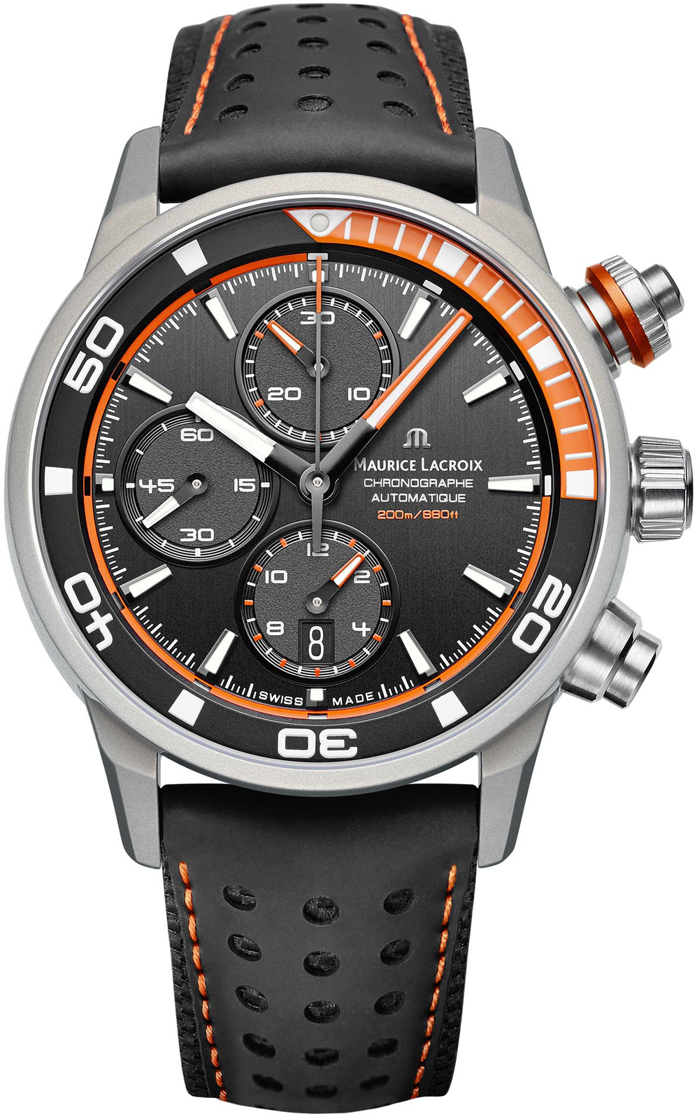 Maurice Lacroix Pontos S Extreme PT6028-ALB31-331-1 Maurice Lacroix Pontos S Extreme PT6028-ALB31-331-1Наручные часы<br>Швейцарские часы Maurice Lacroix Pontos S Extreme PT6028-ALB31-331-1<br><br>Пол: Мужские<br>Страна-производитель: Швейцария<br>Механизм: Механический<br>Материал корпуса: Сплав Powerlite<br>Материал ремня/браслета: Кожа+текстиль<br>Водозащита, диапазон: None<br>Стекло: Сапфировое<br>Толщина корпуса: None<br>Стиль: None