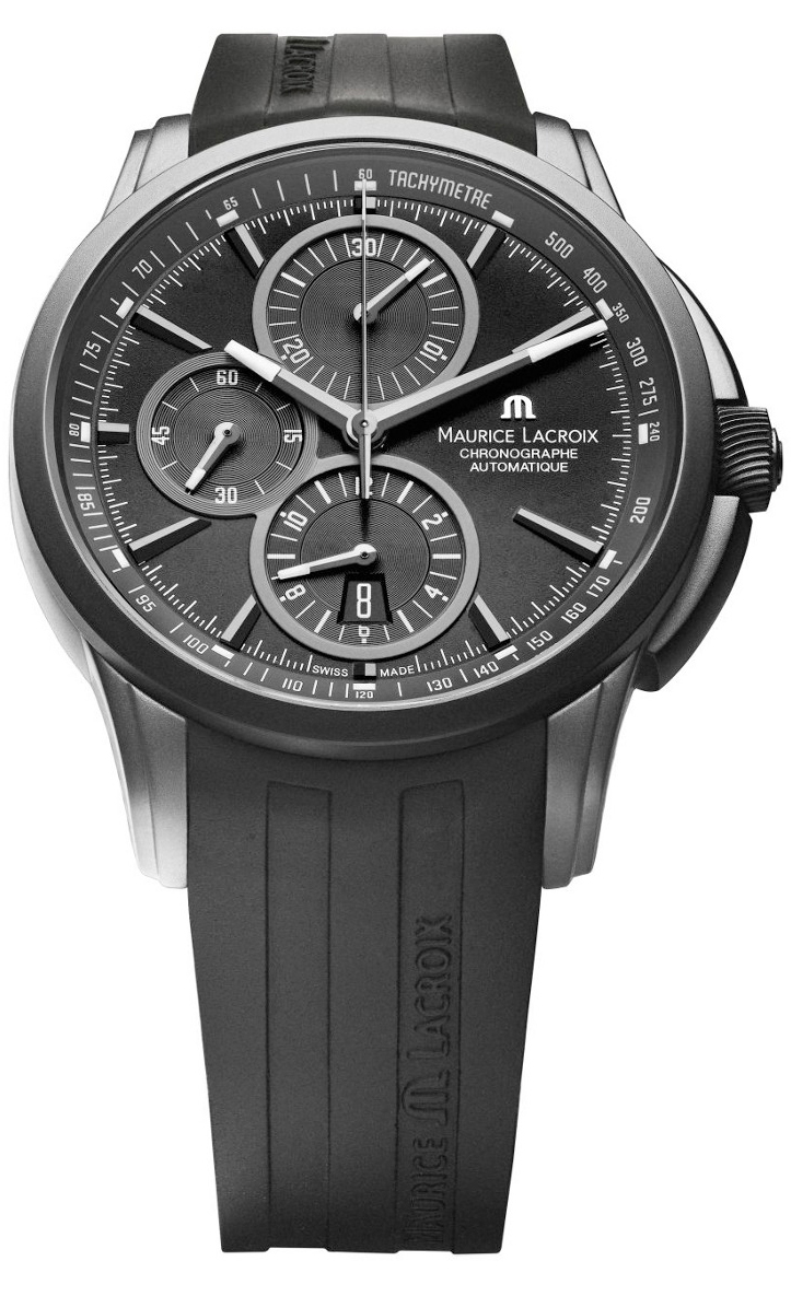 Maurice Lacroix Pontos PT6188-SS001-331 Maurice Lacroix Pontos PT6188-SS001-331Наручные часы<br>Швейцарские часы Maurice Lacroix Pontos PT6188-SS001-331Представленная модель входит в коллекцию Pontos. Это великолепные Мужские часы. Материал корпуса часов — Сталь. Браслет — Каучук. В этих часах используется Сапфировое стекло. Часы этой модели обладают водозащитой 50 м.<br><br>Пол: Мужские<br>Страна-производитель: Швейцария<br>Механизм: Механический<br>Материал корпуса: Сталь<br>Материал ремня/браслета: Каучук<br>Водозащита, диапазон: 20 - 100 м<br>Стекло: Сапфировое<br>Толщина корпуса: None<br>Стиль: None