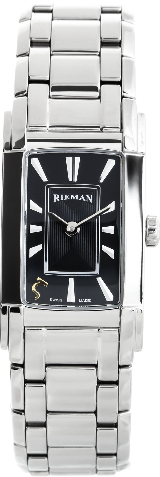 Rieman Integrale Ladies R6440.134.012 Rieman Integrale Ladies R6440.134.012Наручные часы<br>Швейцарские часы Rieman Integrale Ladies R6440.134.012Представленная модель входит в коллекцию Integrale Ladies. Это стильные женские часы. Материал корпуса часов — сталь. В этих часах используется сапфировое стекло. Часы этой модели обладают водозащитой 30 м. Основной цвет циферблата черный. Циферблат часов содержит часы, минуты. В данной модели используются следующие усложнения: . Диаметр корпуса часов составляет 21х41мм.<br><br>Пол: Женские<br>Страна-производитель: Швейцария<br>Механизм: Кварцевый<br>Материал корпуса: Сталь<br>Материал ремня/браслета: Сталь<br>Водозащита, диапазон: 20 - 100 м<br>Стекло: Сапфировое<br>Толщина корпуса: None<br>Стиль: Классика