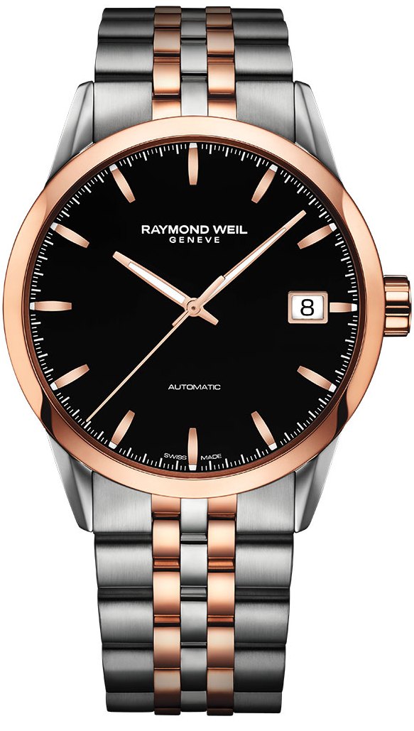 Raymond Weil Freelancer 2740-SP5-20011 Raymond Weil Freelancer 2740-SP5-20011Наручные часы<br>Швейцарские часы Raymond Weil Freelancer 2740-SP5-20011<br><br>Пол: Мужские<br>Страна-производитель: Швейцария<br>Механизм: Механический<br>Материал корпуса: Сталь<br>Материал ремня/браслета: Сталь<br>Водозащита, диапазон: 100 - 150 м<br>Стекло: Сапфировое<br>Толщина корпуса: 10 мм<br>Стиль: Классика