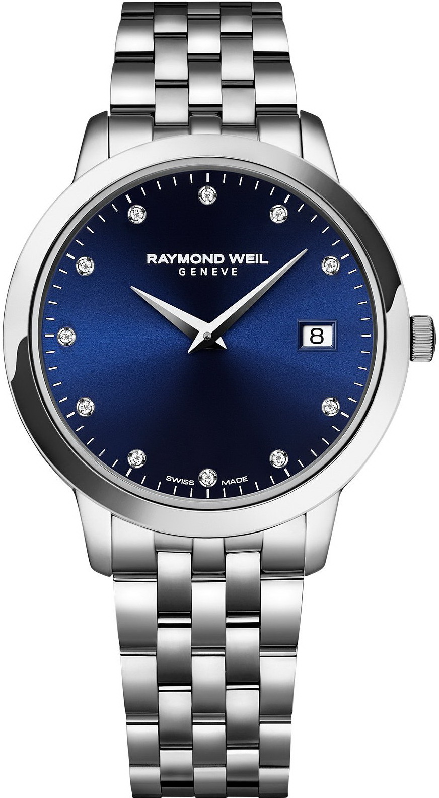 Raymond Weil Toccata 5388-ST-50081 Raymond Weil Toccata 5388-ST-50081Наручные часы<br>Швейцарские часы Raymond Weil Toccata 5388-ST-50081<br><br>Пол: Женские<br>Страна-производитель: Швейцария<br>Механизм: Кварцевый<br>Материал корпуса: Сталь<br>Материал ремня/браслета: Сталь<br>Водозащита, диапазон: 20 - 100 м<br>Стекло: Сапфировое<br>Толщина корпуса: None<br>Стиль: Классика