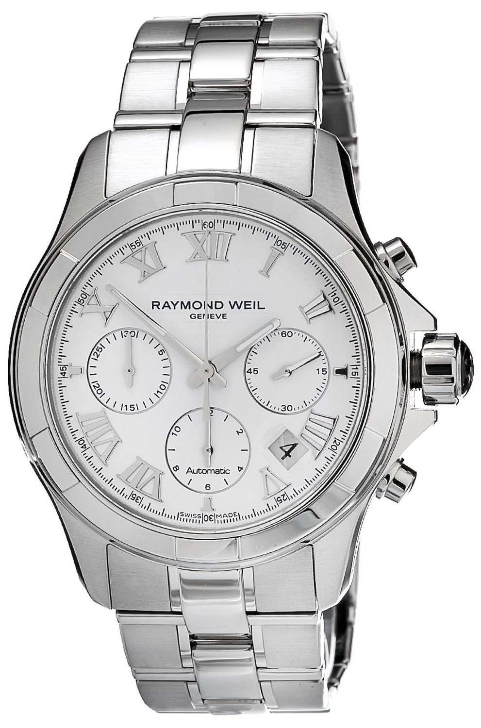 Raymond Weil Parsifal 7260-ST-00308 Raymond Weil Parsifal 7260-ST-00308Наручные часы<br>Швейцарские часы Raymond Weil Parsifal 7260-ST-00308Модель входит в коллекцию Parsifal. Это модные мужские часы. Материал корпуса часов — сталь. Стекло - сапфировое. Водозащита - 100 м. Цвет циферблата - белый. Диаметр корпуса 39мм.<br><br>Пол: Мужские<br>Страна-производитель: Швейцария<br>Механизм: Механический<br>Материал корпуса: Сталь<br>Материал ремня/браслета: Сталь<br>Водозащита, диапазон: 100 - 150 м<br>Стекло: Сапфировое<br>Толщина корпуса: None<br>Стиль: Классика